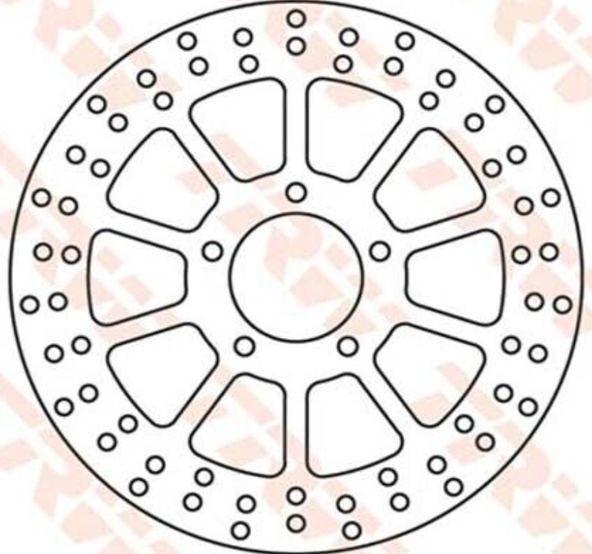 TRW MST 409 Brake Disc For Motorcycle Spare Parts Accessories Replacement Parts