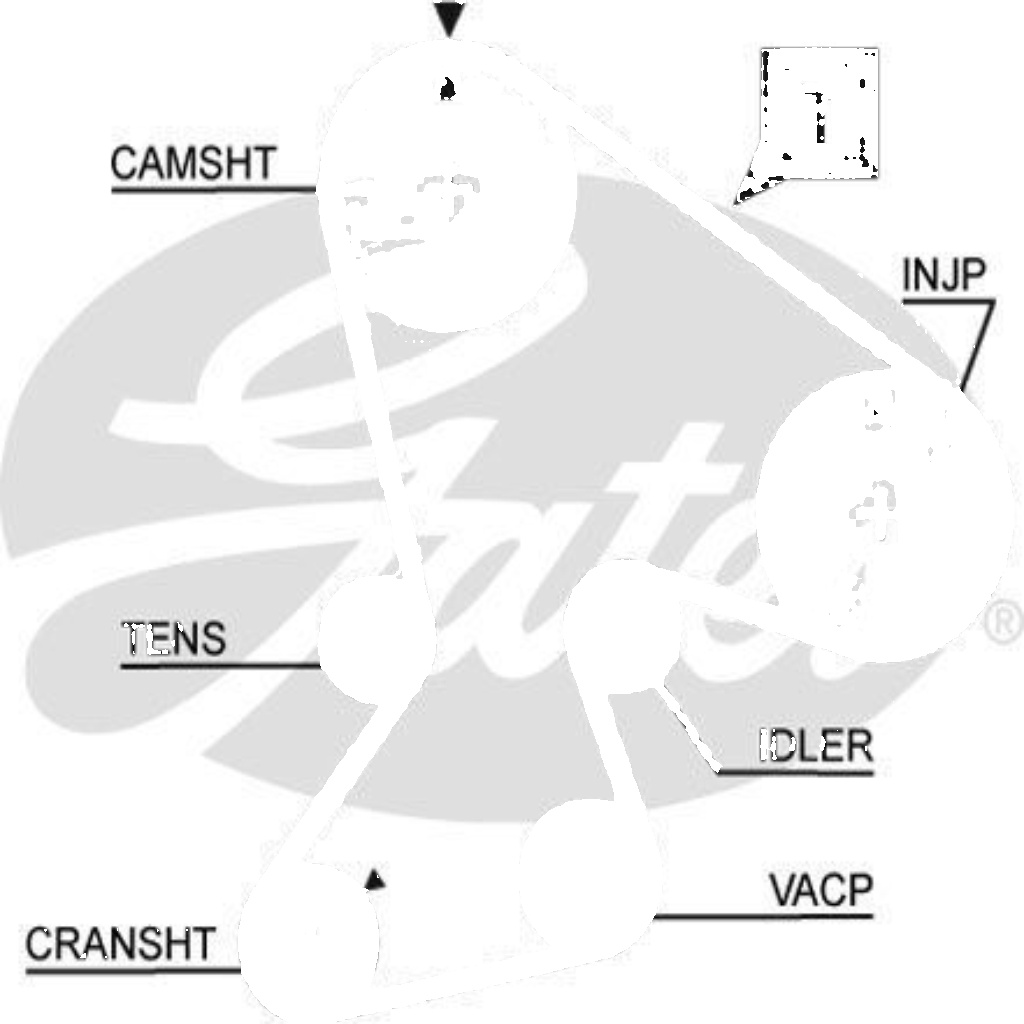 Fits GATES 5040 5040 58148X1 - Image 7