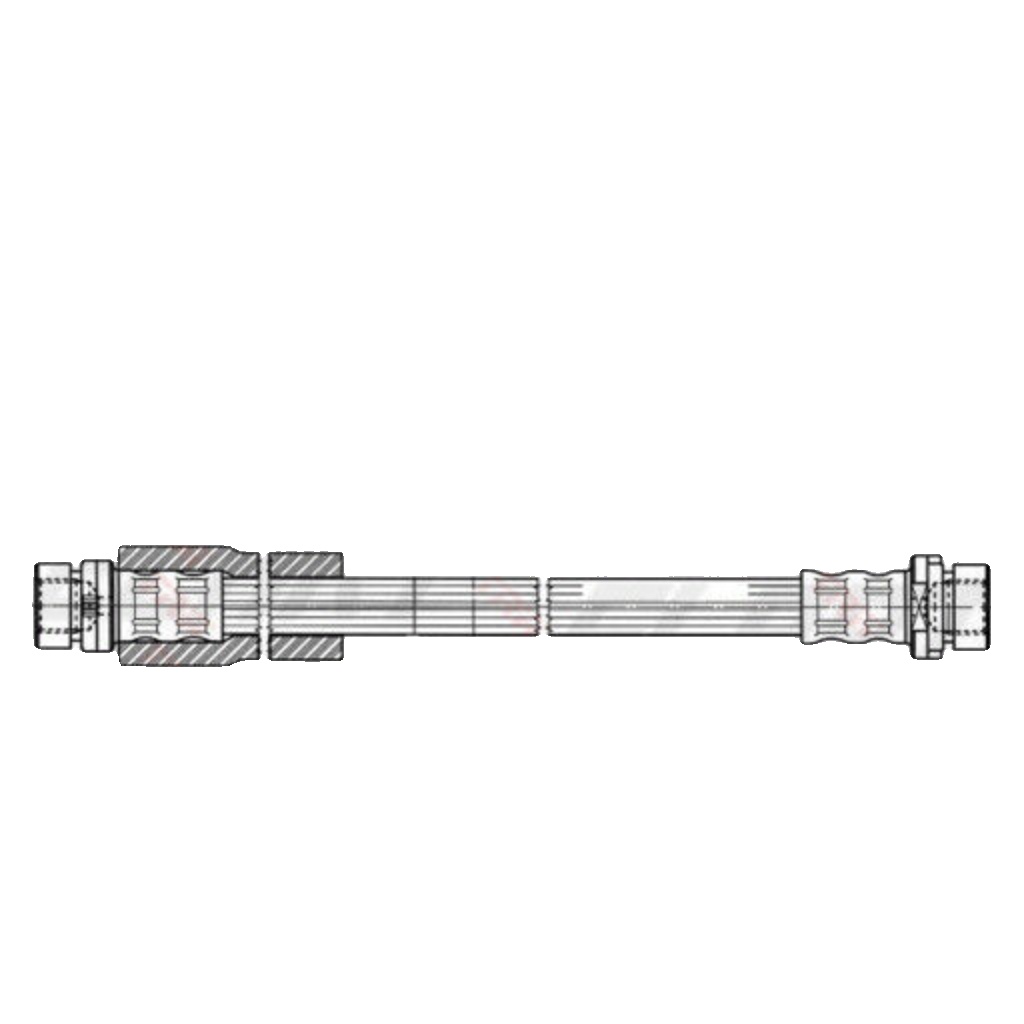 Rear TRW-OE PHA425 Brake Hose for FORD