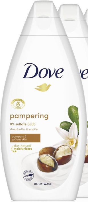 Dove Caring Bath Calming Bath Soak 720 Ml With Shea Butter & Vanilla 3 Pack - Image 3