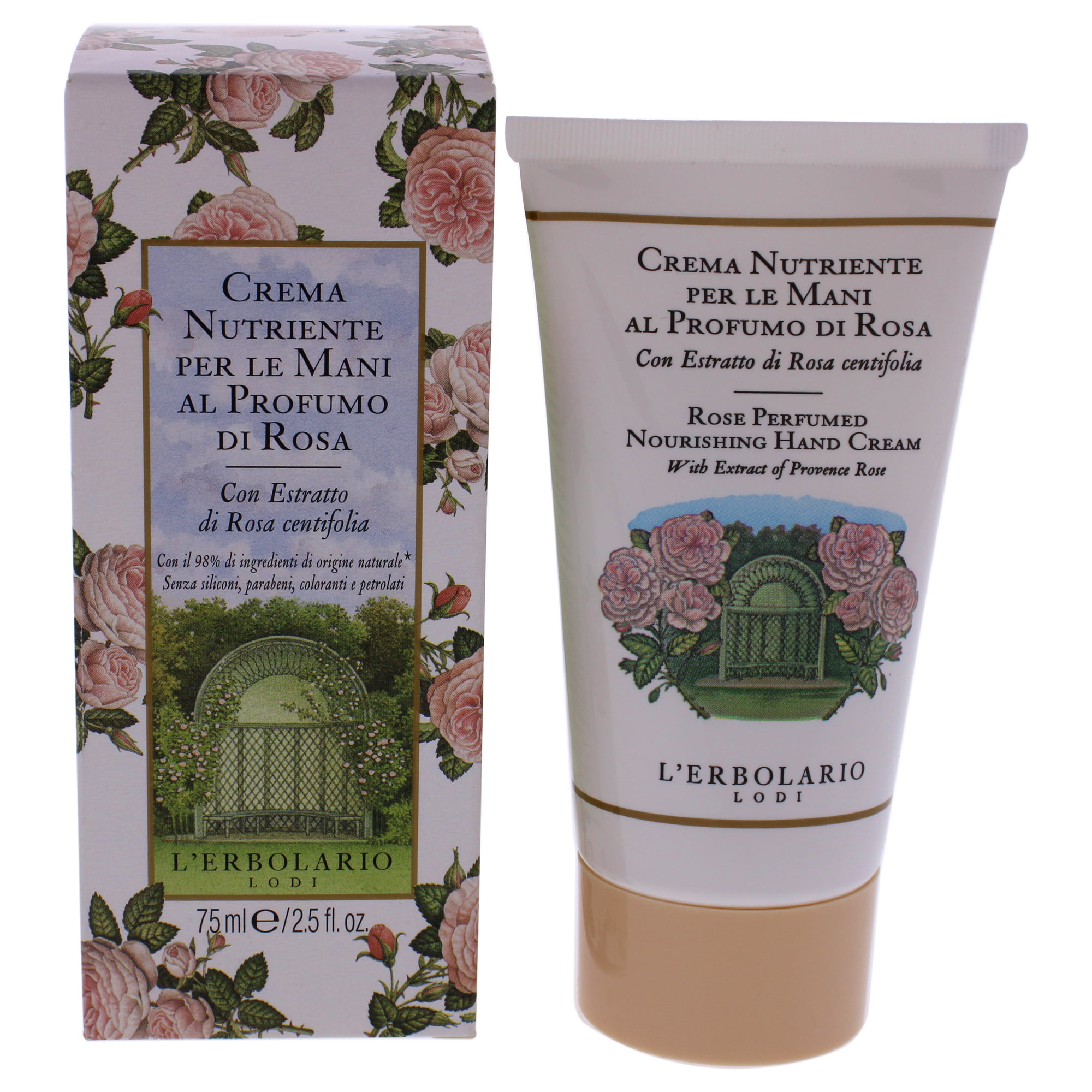 L'erbolario Rosa/Crema Nutriente Per Mani 75 Ml