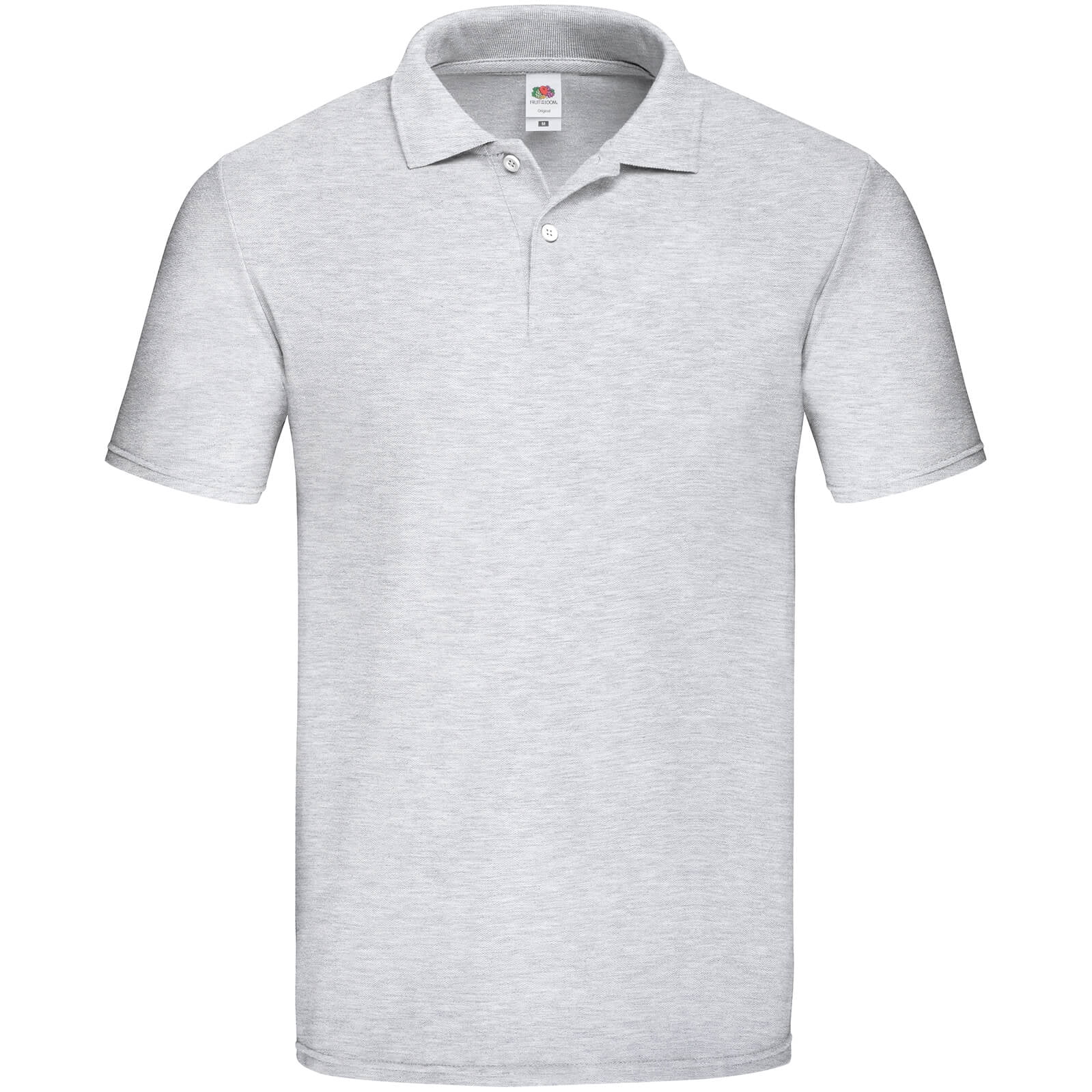 Fruit Of The Loom (Xxl, Heather ) Mens Original Polo Shirt Grey