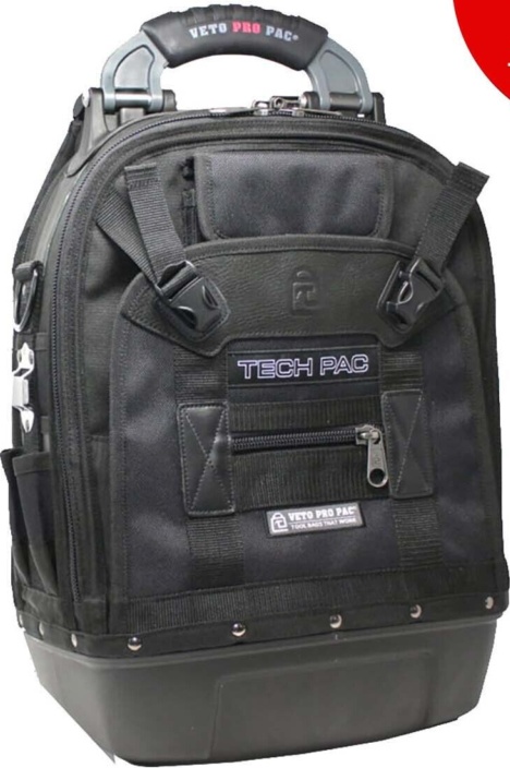 Veto Pro Pac TECH PAC BLACKOUT Tool Backpack / Rucksack