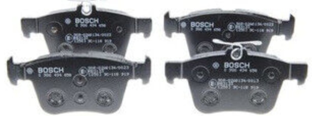 Brake Pads Set fits VW TIGUAN Rear 2016 on Bosch 3QF698451 3Q0698451 3Q0698451B