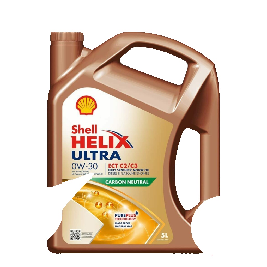 SHELL HELIX ULTRA ECT ACEA C2/C3 0W-30 *FULLY SYNTHETIC* 5L API SN VW504/50700