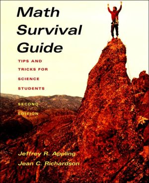 Math Survival Guide by Jeffrey R. Appling, Jean Richardson - 9780471270546