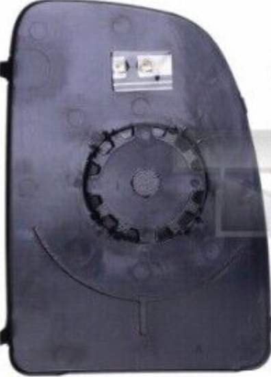 Left TYC 309-0076-1 Mirror Glass, outside mirror for CITROËN,FIAT,PEUGEOT