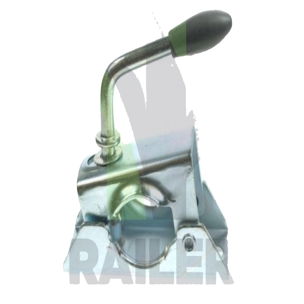 42mm Trailer Clamp, Jockey Wheel Clamp, Prop, Pressed Steel, Erde, Maypole