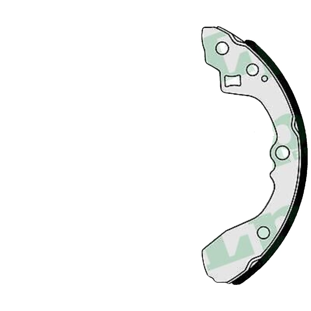 Brake shoes 01054 LPR for KIA RIO I Hatchback RIO I Saloon