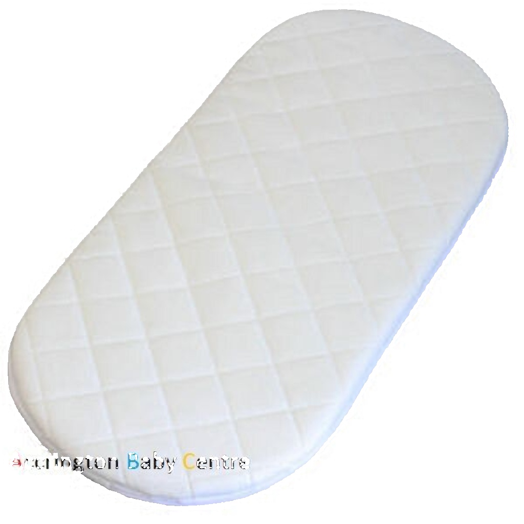QUILTED BREATHABLE MOSES BASKET MATTRESS FITS  MOBA MOSES BASKET