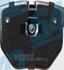 SAMKO 5SP1194 Brake Pad Set, disc brake for BMW,BMW (BRILLIANCE)