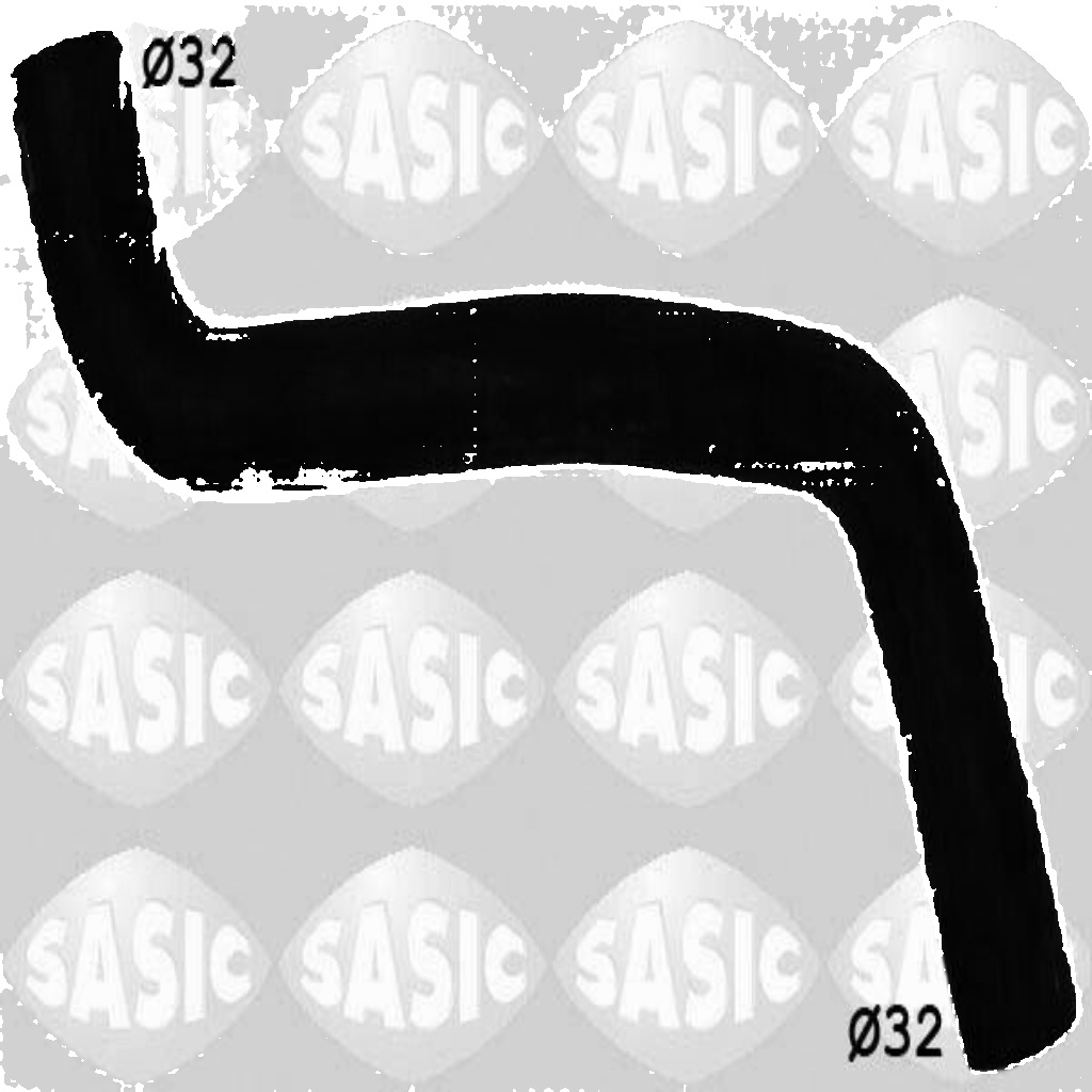 Upper SASIC 3404046 Radiator Hose for RENAULT