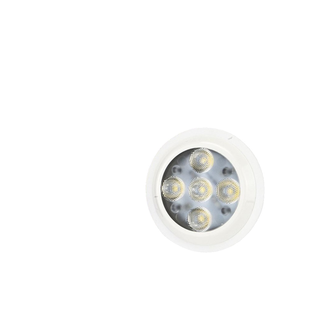 6 Pack: TCP 5W GU10 LED Bulbs Energy Saving 50mm Height, Warm White Light, 3000K