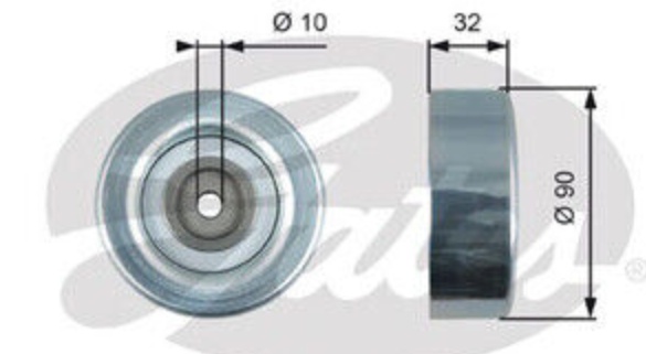 Gates Drivealign Idler - T36495 - MPN: T36495 - Zoro