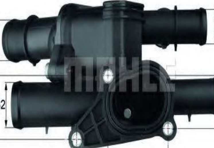 TM 1 105 MAHLE Thermostat, coolant for AUDI,SKODA,VW