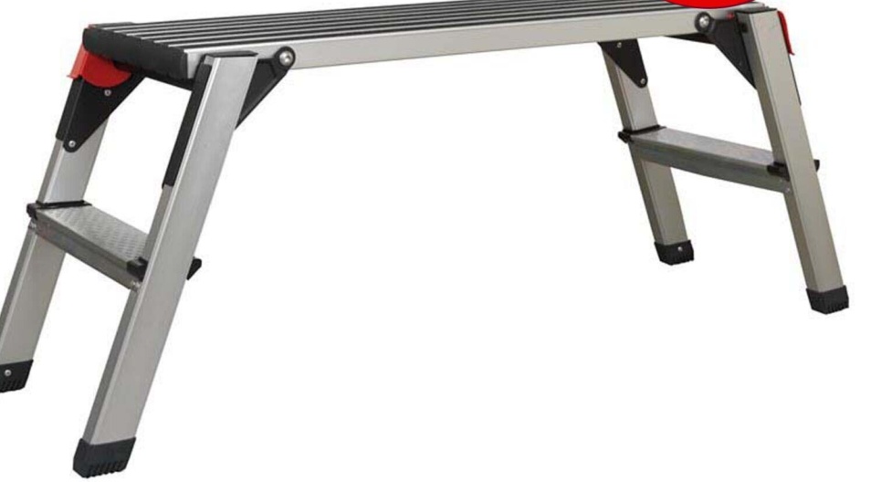 Sealey APS2 Folding Platform 2-Tread Aluminium - EN 131-4