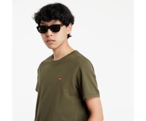 Levi's Men's Khaki Green Original Housemark Cotton T-Shirt Medium