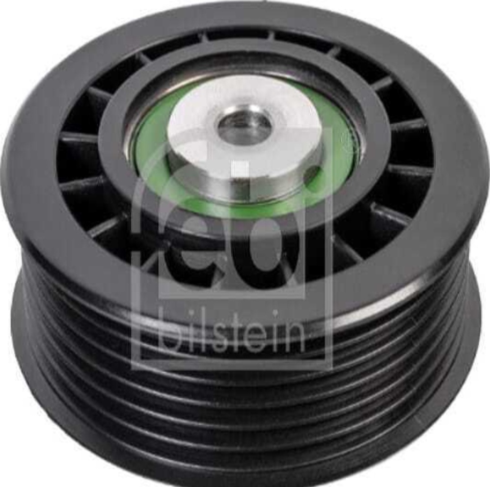 Febi Bilstein 02248 V-Ribbed Belt Deflection/Guide Pulley Fits Mercedes-Benz