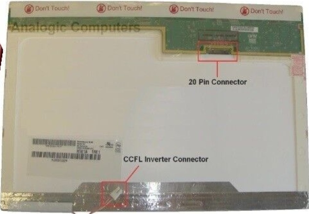 AU Optronics B133EW01 V.0 13.3"" WXGA LCD Screen - Dark Patch on bottom of screen