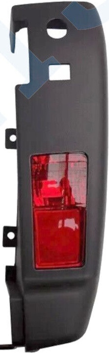 FIAT DUCATO BOXER RELAY JUMPER 2006-2018 REAR BUMPER / PAIR