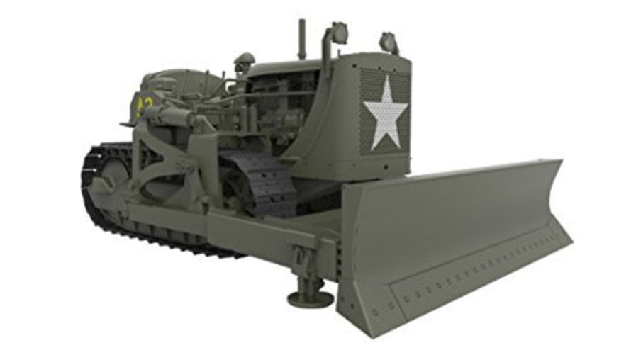 MINIART 35195 1:35 U.S. Army Bulldozer