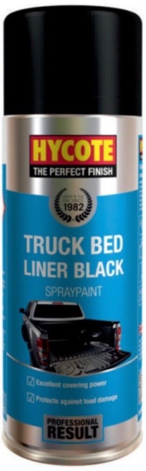 Hycote Black Fast Dry Truck Bed LinerAerosol Spray Paint Perfect Finish 400ml x4 - Image 6