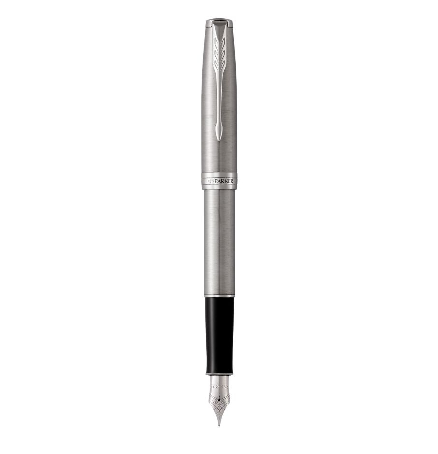 Parker Sonnet Fountain Pen - Stainless Steel Chrome Trim