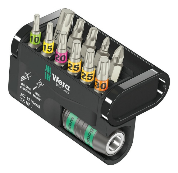 Wera Bit-Check 12 Wood TX HF 1 12 pieces