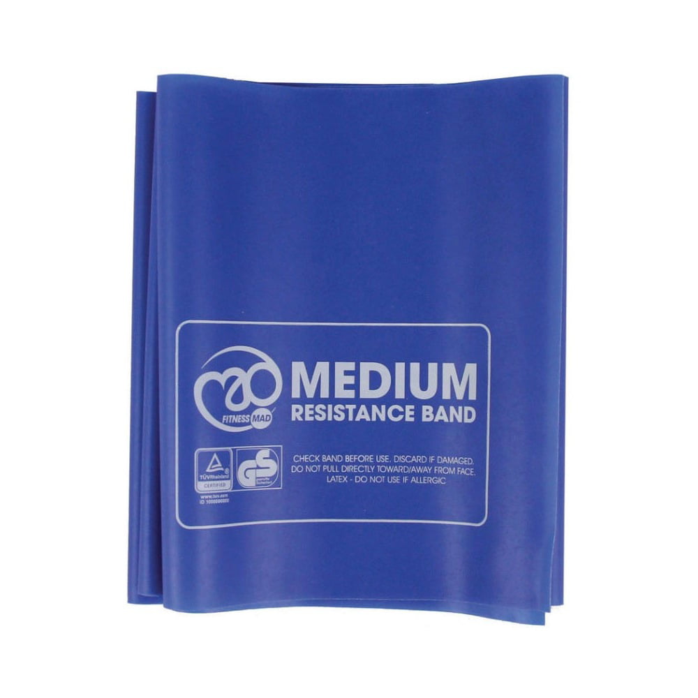 Yoga-Mad Resistance Band - Medium - Blue