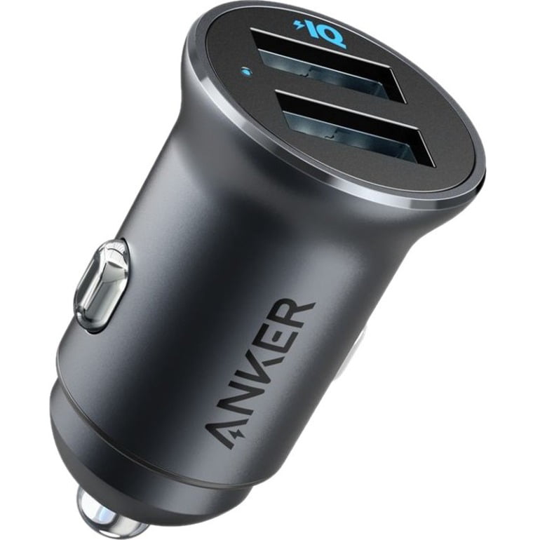 Anker Car Charger 24W Dual USB Charging Mini Adapter for Galaxy S10 iPhone12 X