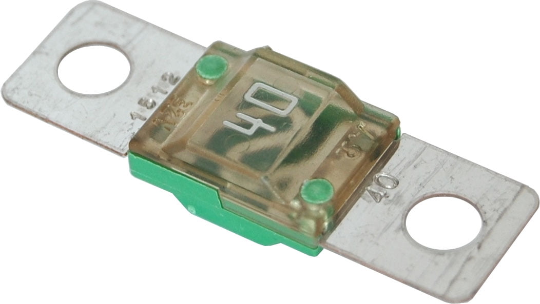 Blue Sea Systems 5251 AMI Fuse 40A Green Twin Pack Works on 12V 24V 32V DC MIDI