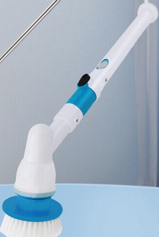 360° Cordless Power Scrubber Electric Spin Turbo Scrub Cleaning Brush Cleaner
