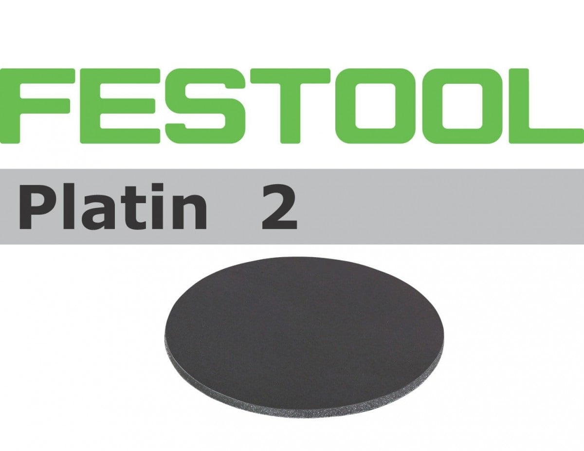 Festool 492372 15pk Sanding Disc PLATIN 2 STF 150mm D150/0 S4000 PL2/15