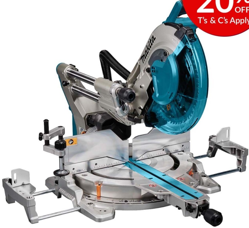 MAKITA LS1219L 110v Slide mitre saw 305mm