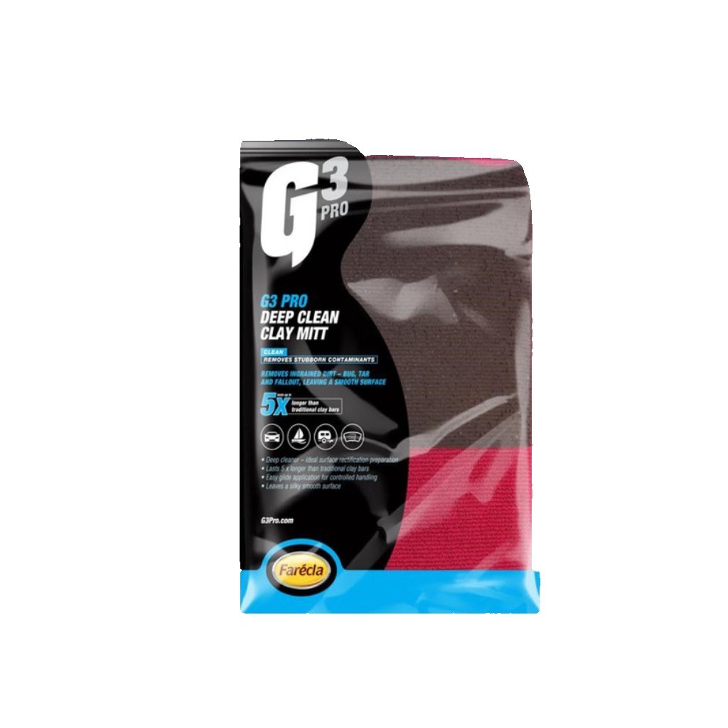 Farecla G3 Pro Clay Mitt Car Body Prep Bodywork Detailing Mitt 7191