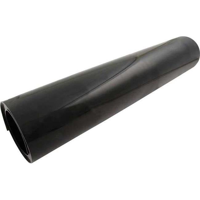 Black Allstar Performance Race/Rally Performance Protective Plastic - Mud Flap