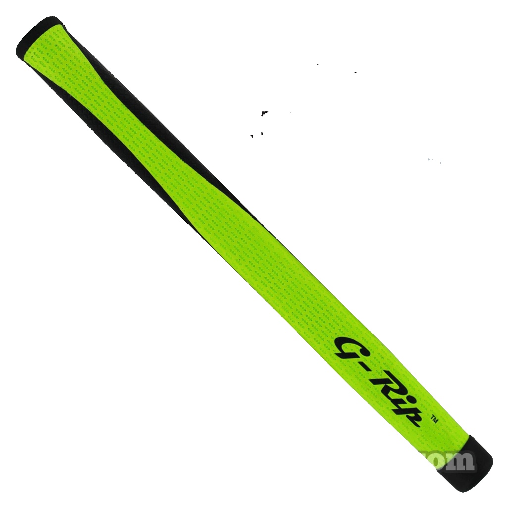 G-Rip MP-1 Midsize Pistol Putter Grip - Lime Green / Black + Free Tape