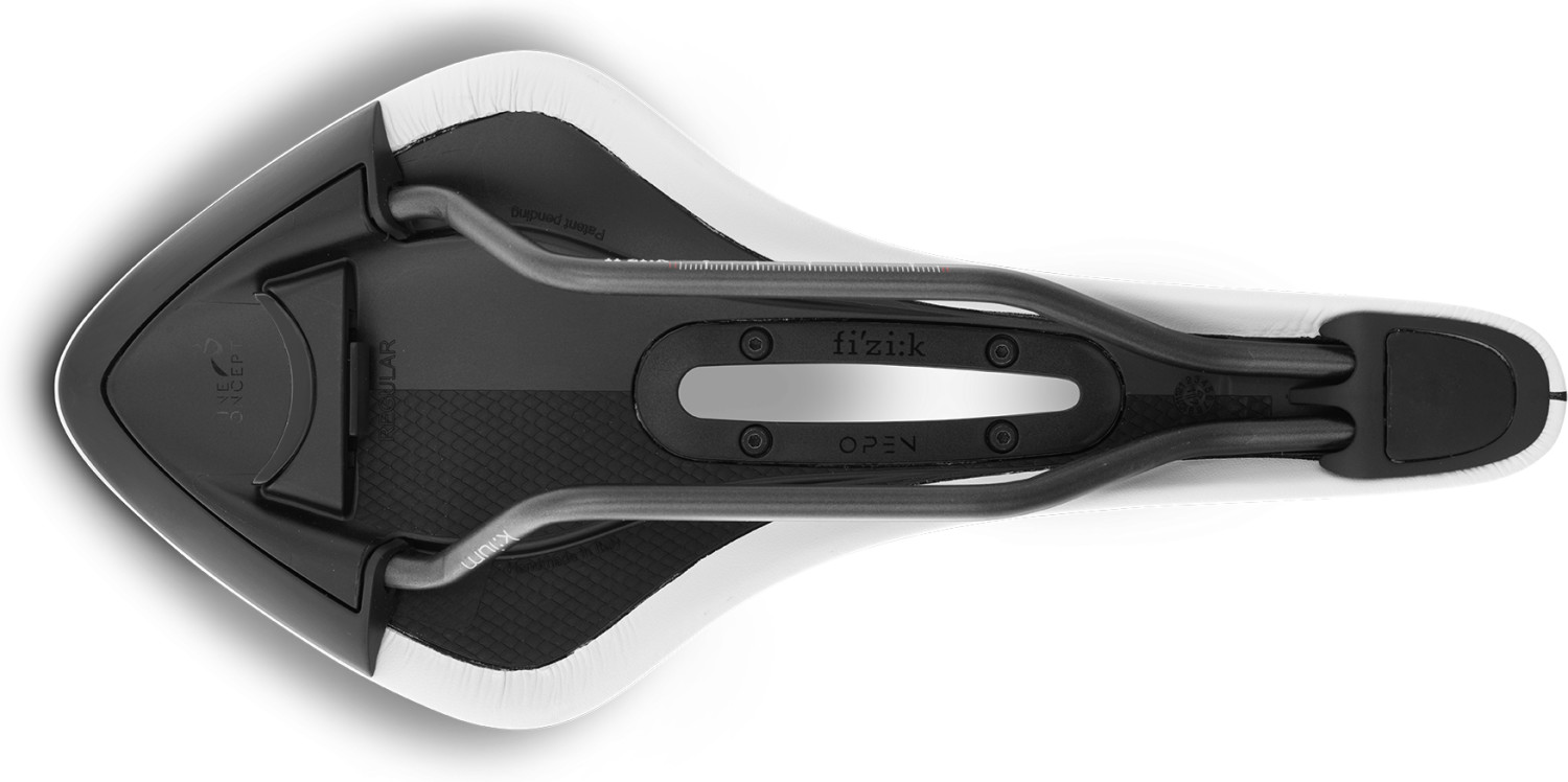 Free Shipping Fizik Arione R3 Open Regular White Bicycle Saddle