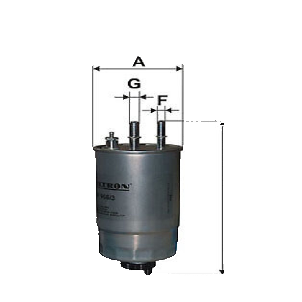 Fits FILTRON PP 966/3 FUEL FILTER - DIESEL ALFA ROMEO, CITRO? N, FIAT ⭐UK Stock⭐