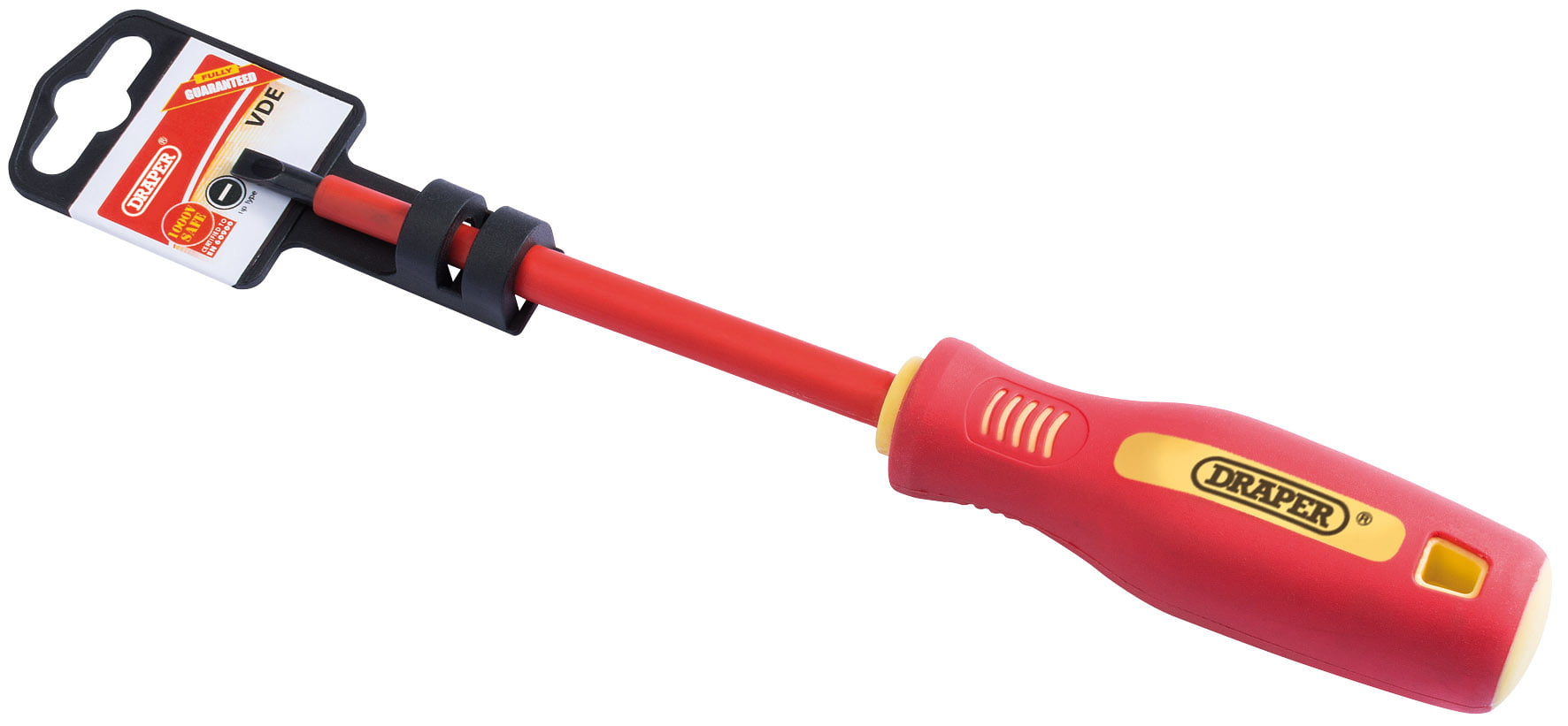 Draper 46518 Fully Insulated Plain Slot Screwdriver 55 x 125mm