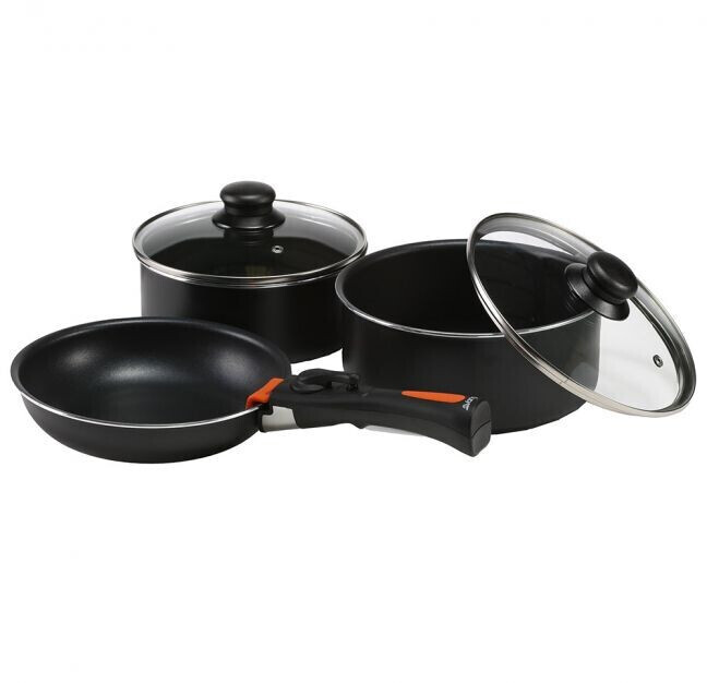 Vango Gourmet Cookset - Compact Non stick pans  Set - Camping