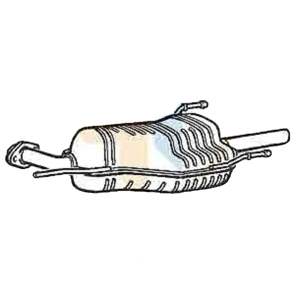 Klarius GM481V Exhaust Rear Box ZAFIRA 2.2 00-03