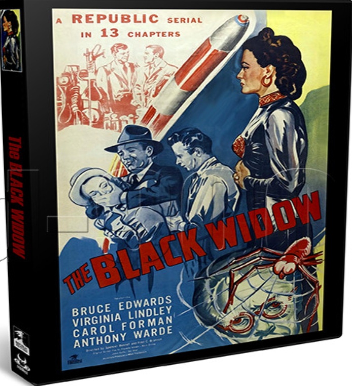 The Black Widow (1947) 13 Chapter Republic Movie Serial Cliffhanger (2 x DVD)