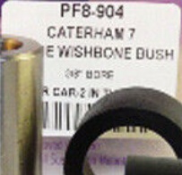 Powerflex Black LrgUpArmRr Bushes For Caterham7 Imp DeDion NoWatts 73-06 PF8-904