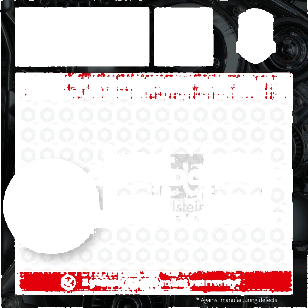 FEBI 116169 BRAKE PAD SET DISC BRAKE Rear