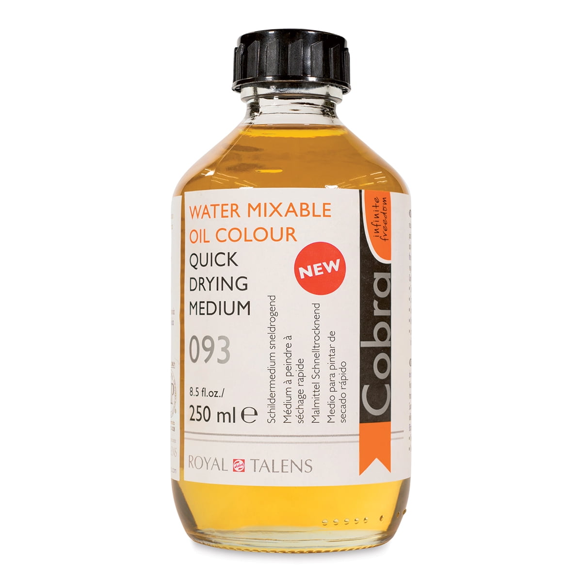 Royal Talens : Cobra Water Mixable Oil : Quick Drying Medium : 250Ml