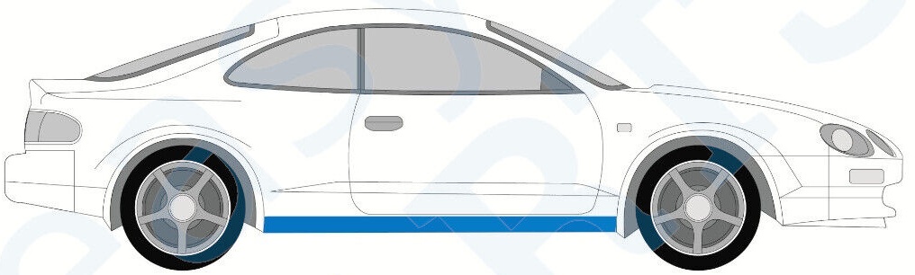 TOYOTA CELICA T20 1994-1999 SILL REPAIR PANEL ROCKER PANEL / RIGHT = LEFT