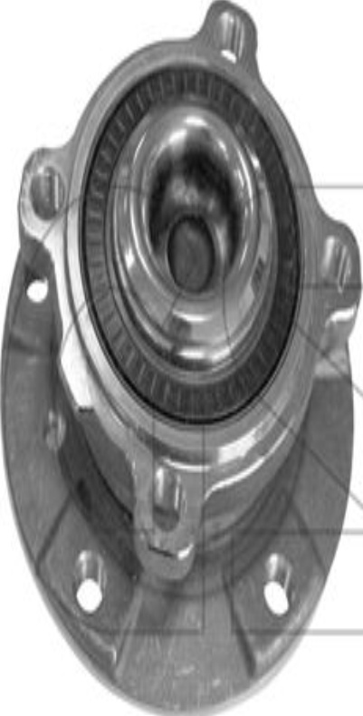 Wheel bearing Front Axle Left 9400170 GSP for BMW 5 5 Touring 6 6 Convertible