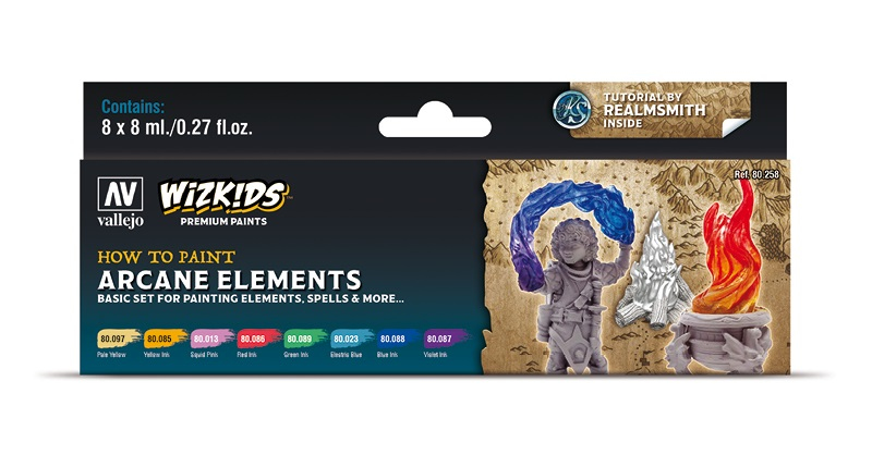 VAL80258 - AV Vallejo Wizkids Set - Arcane Elements