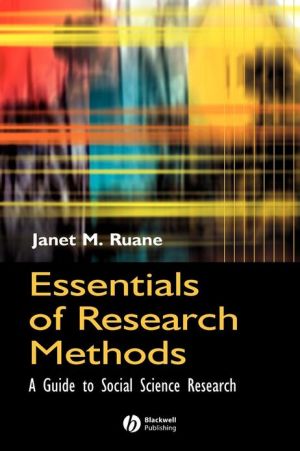 Essentials of Research Methods – A Guide to Social Science Research Ruane